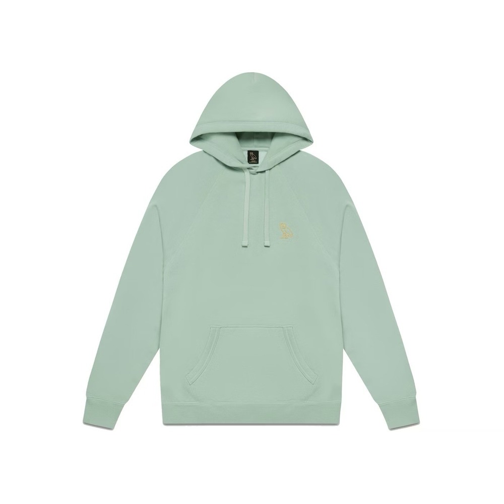 OVO x Drake Hoodie Mens XL Mint Octobers Very Own Gold Logo RARE Authentic Y2K